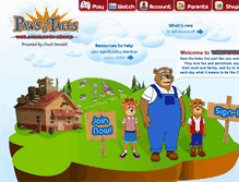 Tablet Screenshot of pawsandtalesgames.com